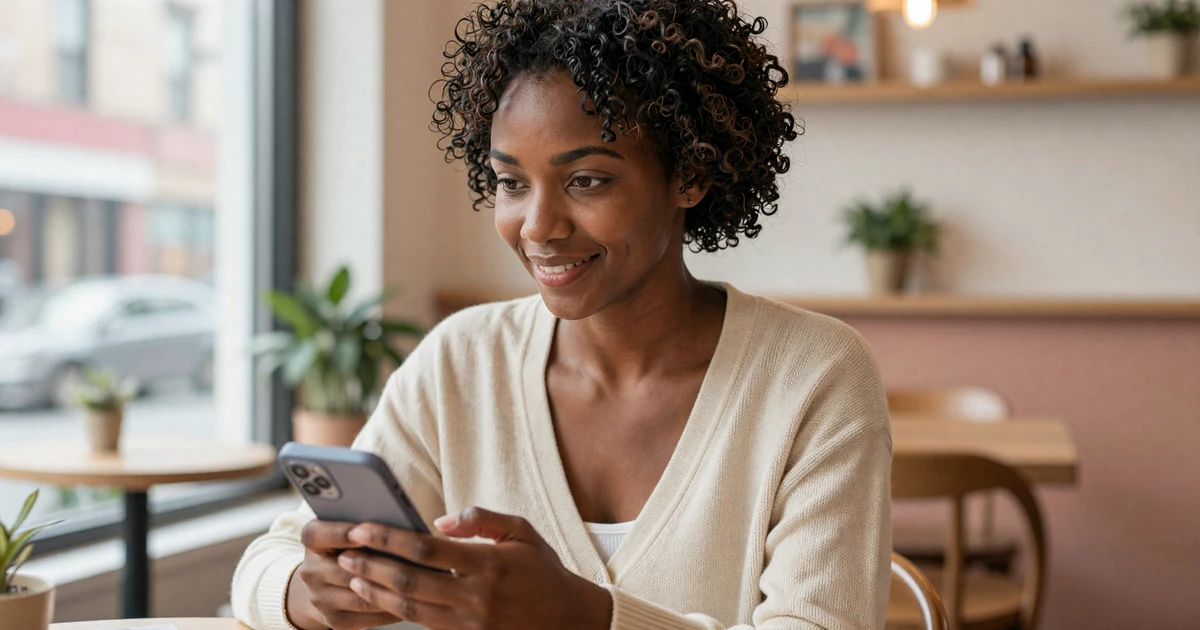 Jordan reviewing his match queue in the Your Free Dating Tips app